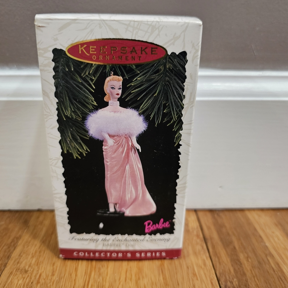 ✨️ New Vintage Barbie Christmas Ornament 1996 Hallmark Collector's Series